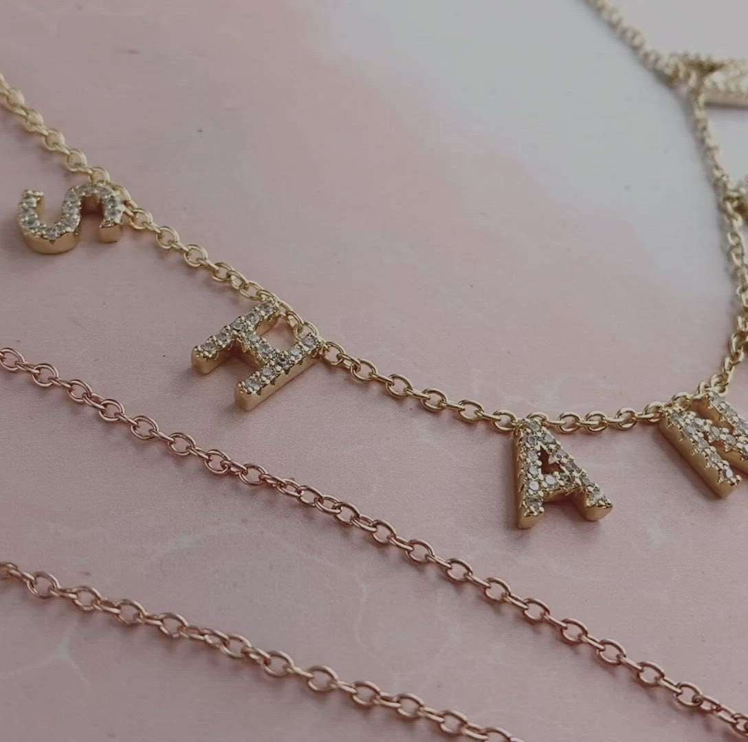 Japanese Custom Name Necklace